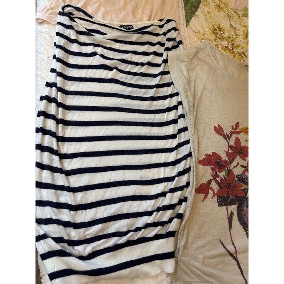Lot 5 Express Women’s Tops Animal,Floral,Stripped Print 2 New No Tag 4 Sm 1 Med - Picture 5 of 16